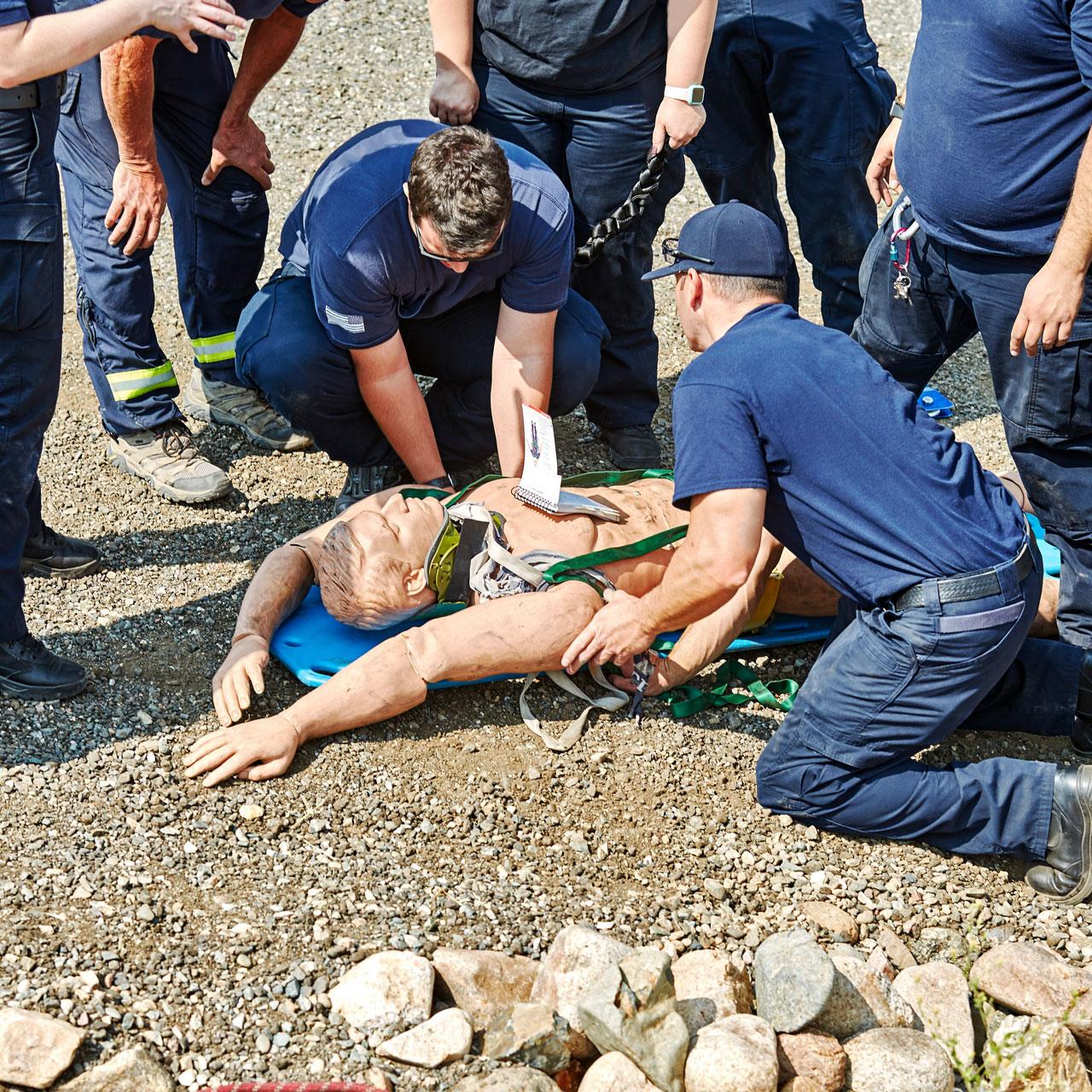 Paramedic training